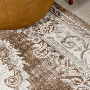 Rosalia Cottage Medallion Area Rug